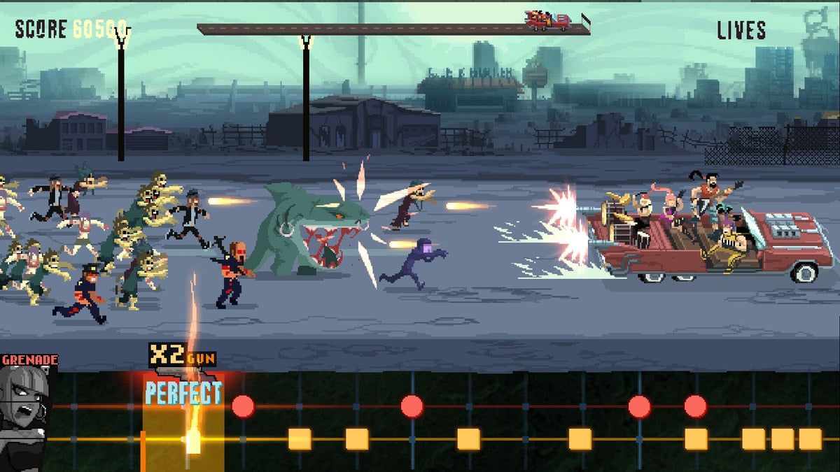 Double Kick Heroes gameplay screenshot 1