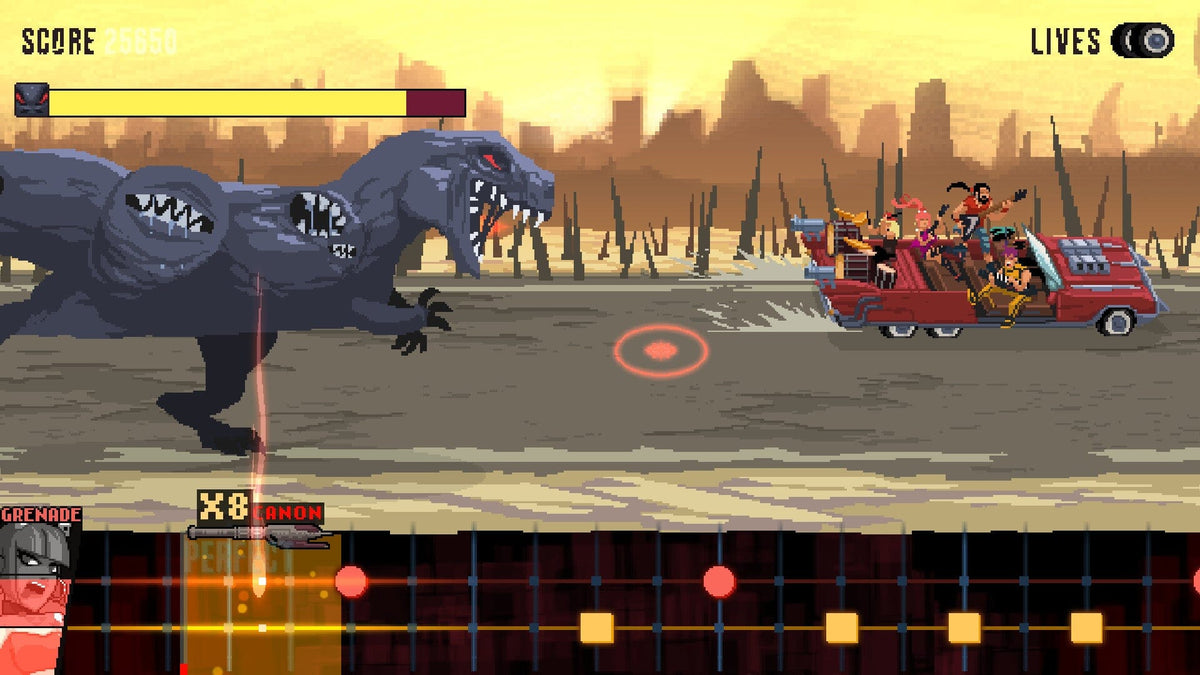 Double Kick Heroes gameplay screenshot 2