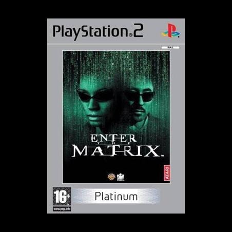 Enter the Matrix [Platinum] (R2) (Complete In Box - Like New) - PS2 Video Game Software Lucas 