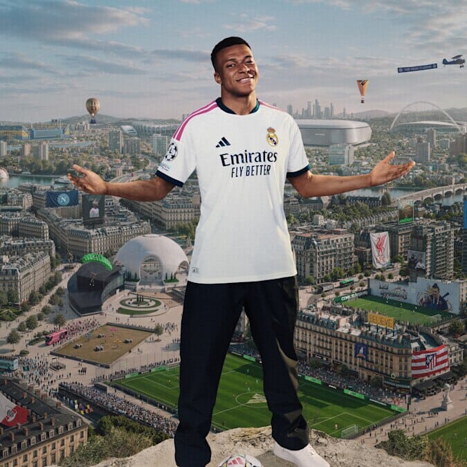 EA SPORTS FC 27 Standard Edition cover art featuring Kylian Mbappé