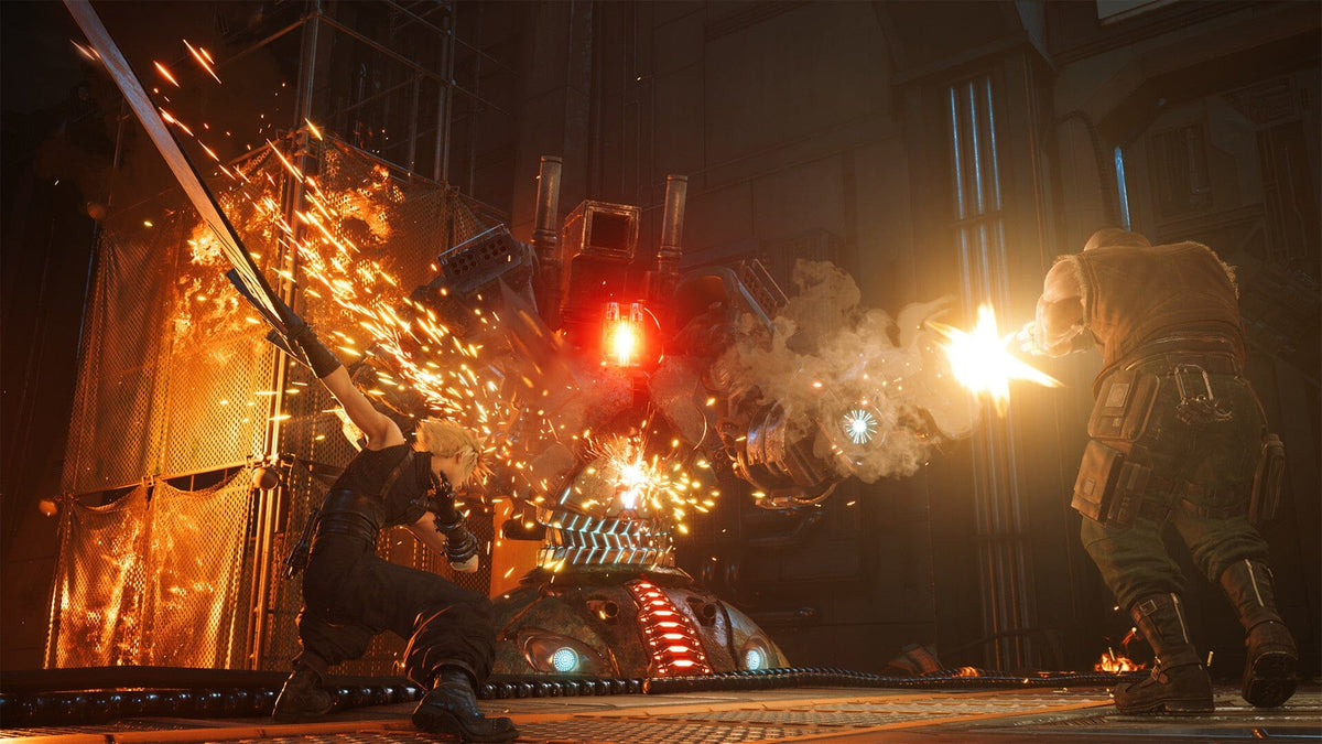 Final Fantasy VII Remake gameplay screenshot 2