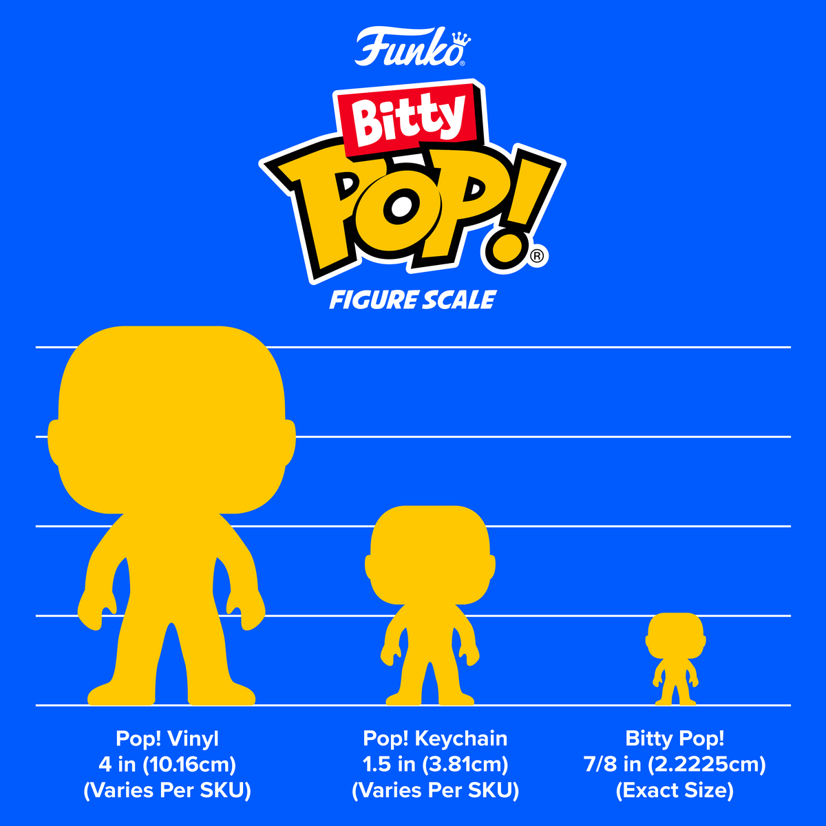Bitty Pop! size comparison