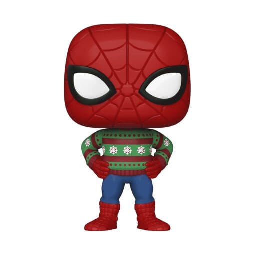 Funko Pop! Marvel: Holiday - Spider-Man in Sweater Collectibles Funko 