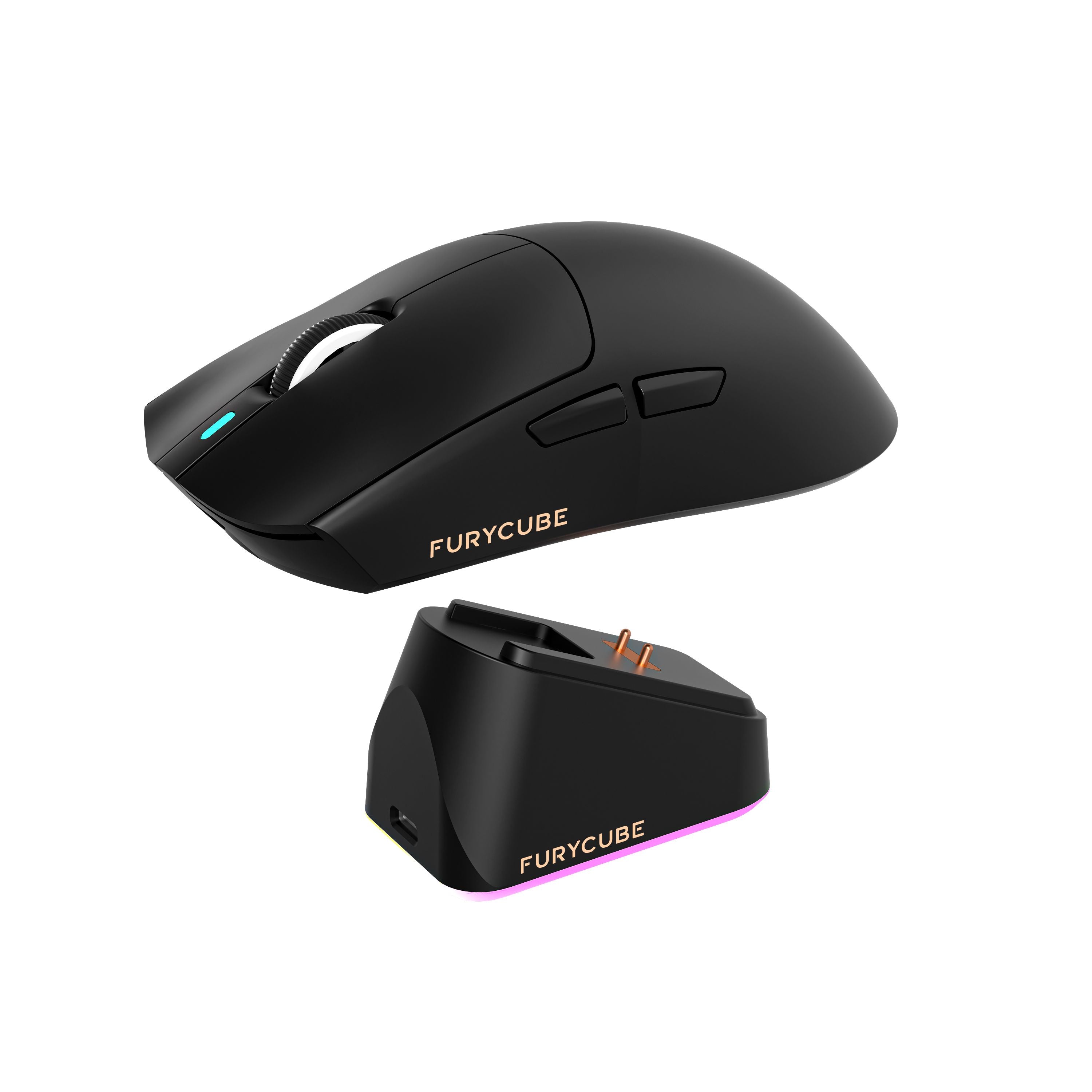 FURYCUBE G16 Pro Tri-Mode Wireless Gaming Mouse - Black Mice FURYCUBE 