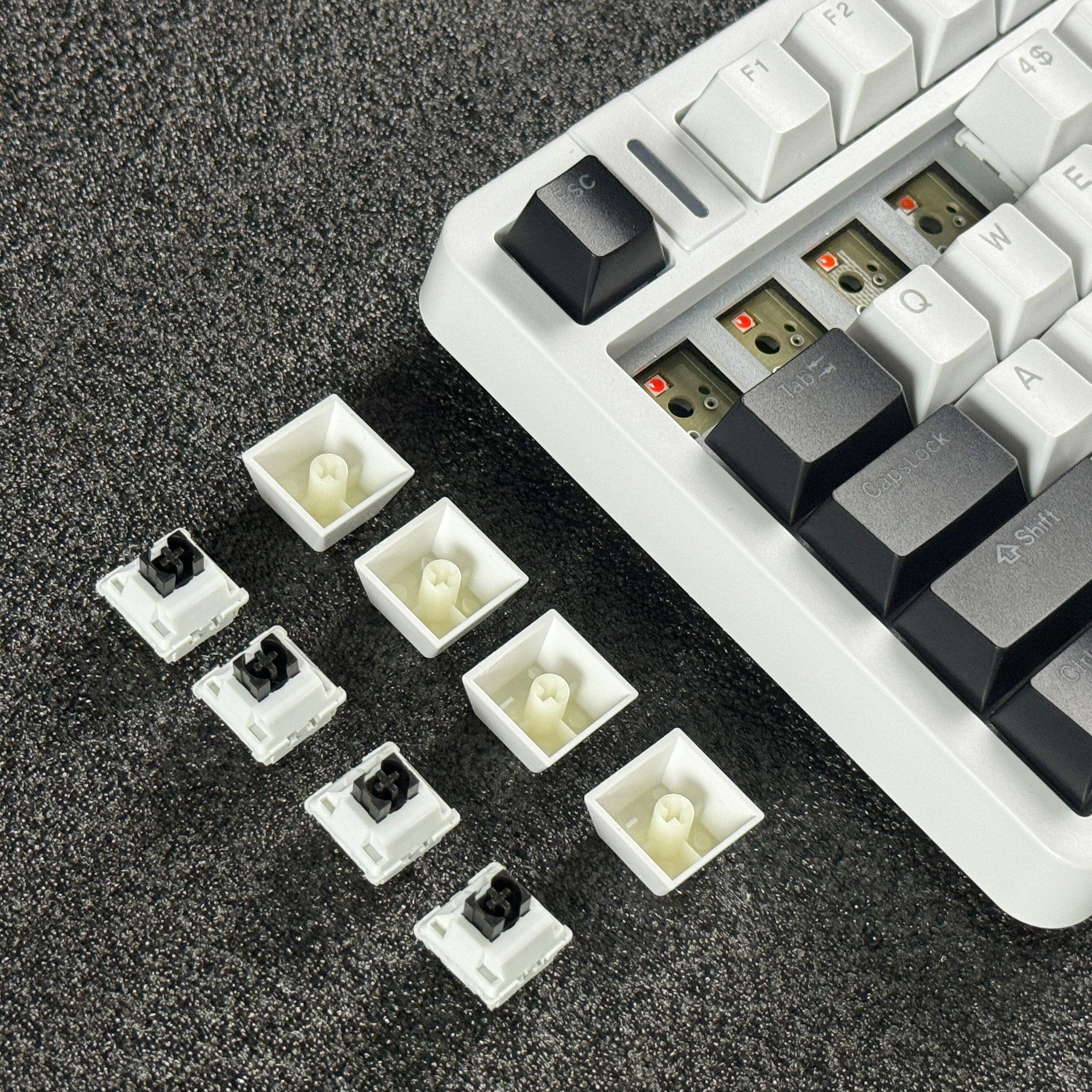 FURYCUBE G87 87-Key TKL Gasket Mechanical Keyboard - RGB Backlight Keyboards FURYCUBE 
