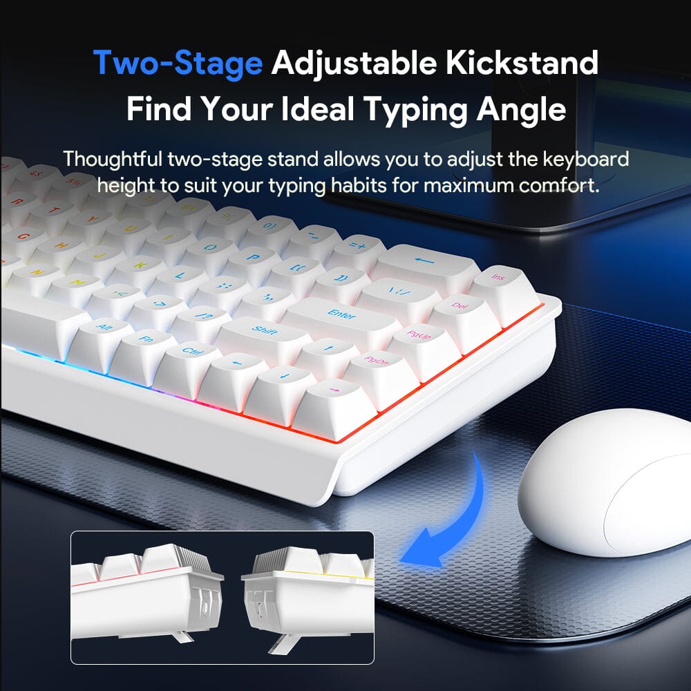 FURYCUBE IP68S PRO 68-Key Tri-Mode Wireless Membrane Keyboard Keyboards FURYCUBE 