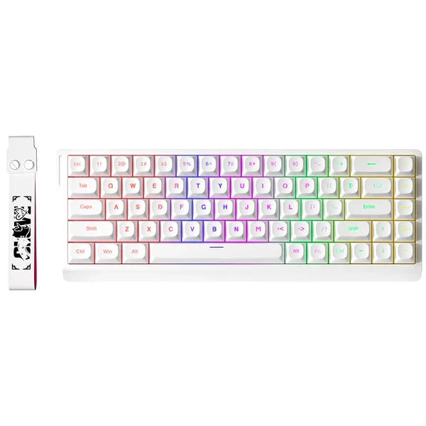 FURYCUBE IP68S PRO 68-Key Tri-Mode Wireless Membrane Keyboard Keyboards FURYCUBE 