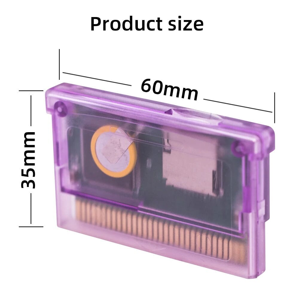 Gameboy Advance (GBA) All Games in 1 Cartridge Video Game Software Retro Games 