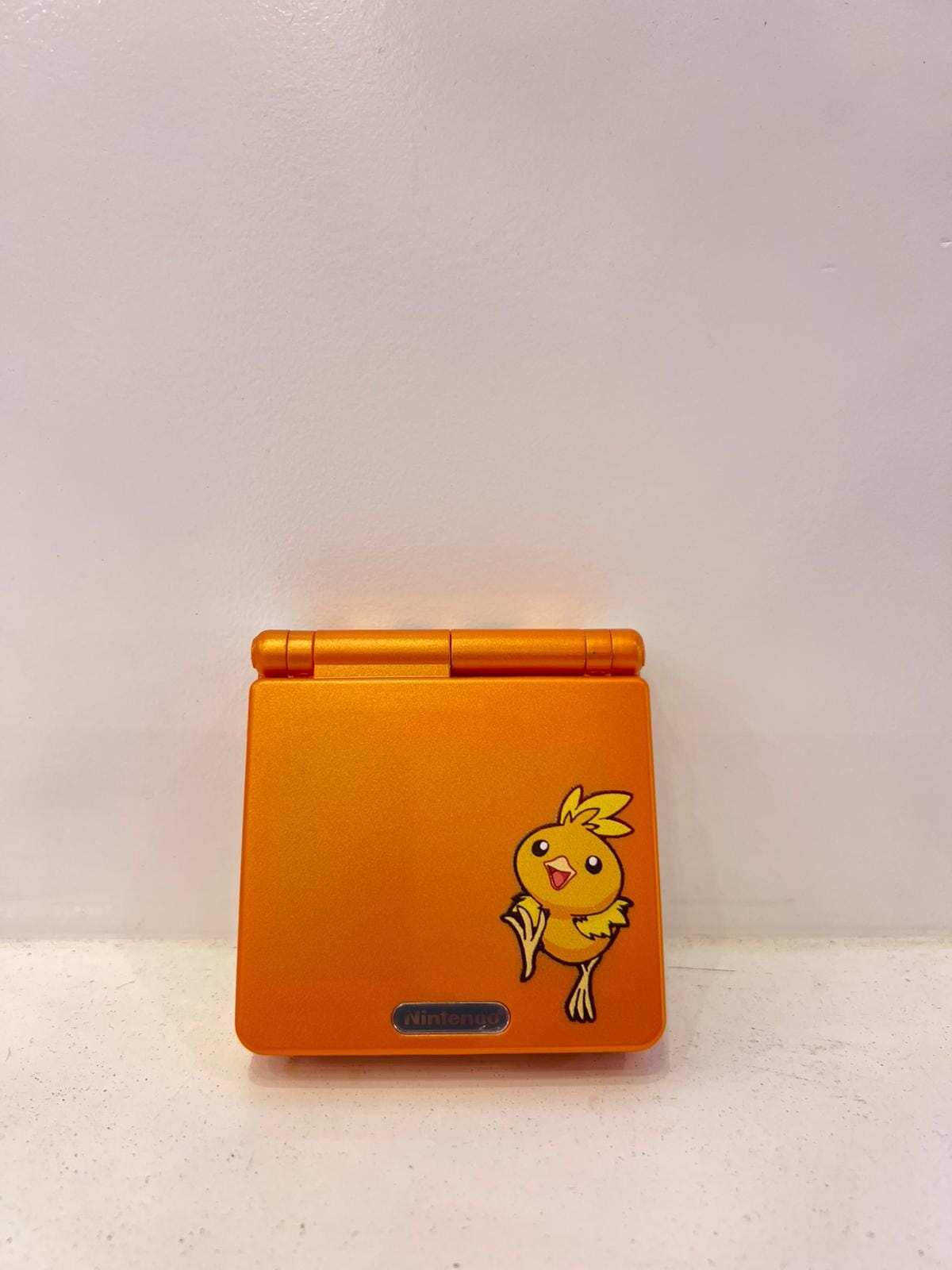 Gameboy Advance SP Torchic Orange Edition (High Brightness) - Used Video Game Consoles Nintendo 