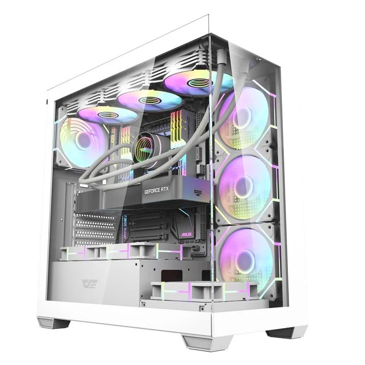 كمبيوتر ألعاب i7-12700F، RTX 4060 Ti، 16 جيجابايت من ذاكرة الوصول العشوائي