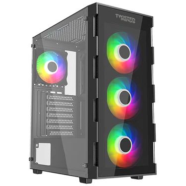كمبيوتر ألعاب Intel Core i5-11400F، RTX 3050، ذاكرة وصول عشوائي (RAM) سعة 16 جيجابايت
