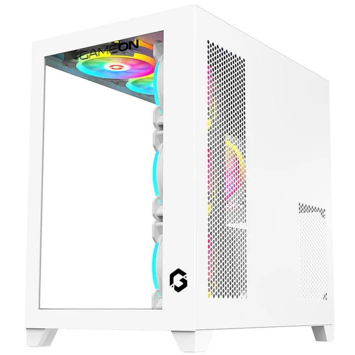 كمبيوتر ألعاب Intel Core i5-12400F، RTX 3050، ذاكرة وصول عشوائي (RAM) سعة 16 جيجابايت