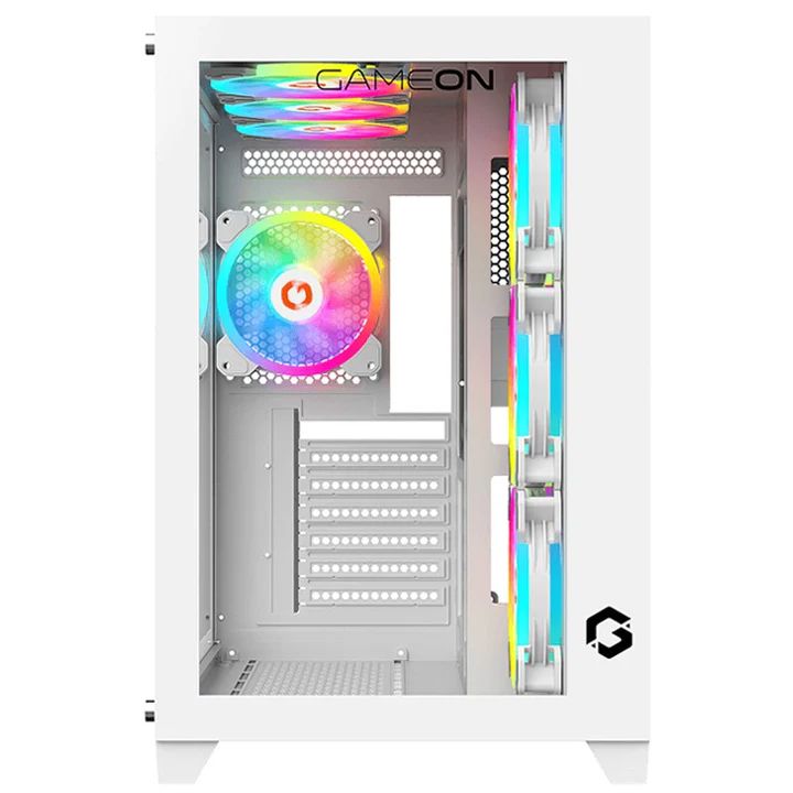 كمبيوتر ألعاب Intel Core i5-12400F، RTX 3050، ذاكرة وصول عشوائي (RAM) سعة 16 جيجابايت