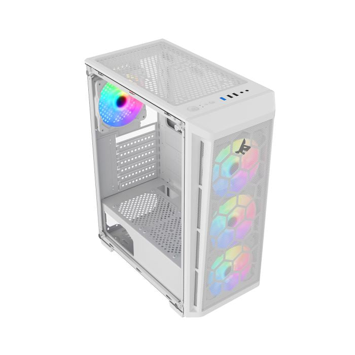 كمبيوتر ألعاب Intel Core i7-12700F، RTX 4060 Ti، ذاكرة وصول عشوائي DDR5 سعة 16 جيجابايت