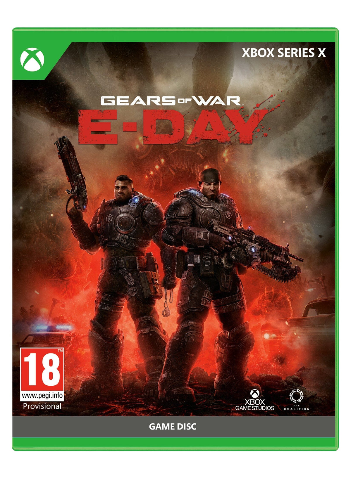 Gears of War: E-Day Xbox Series X box (The Game Collection UK)