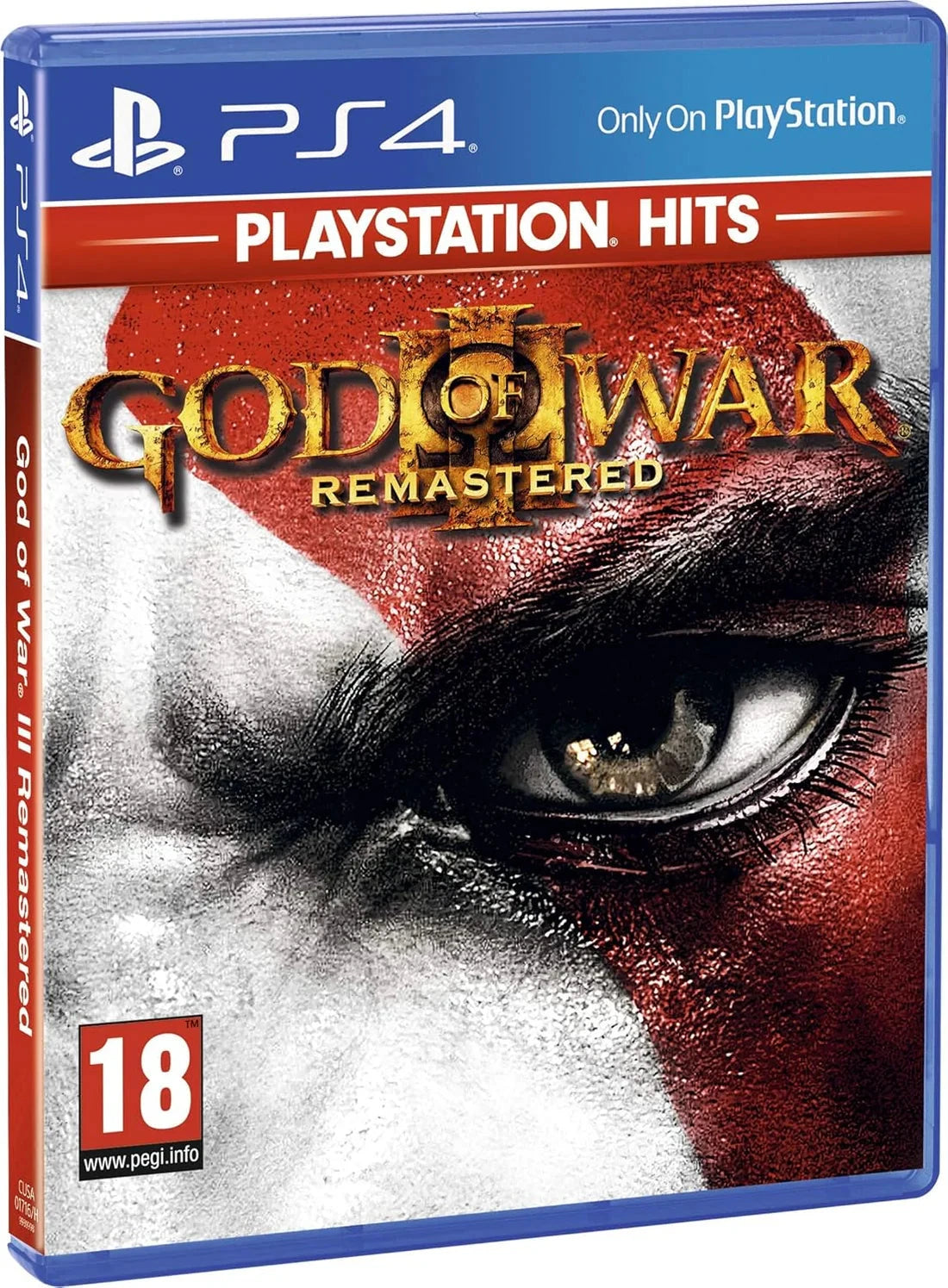 God of War III: Remastered Playstation Hits (R2) - PS4 Video Game Software Sony 