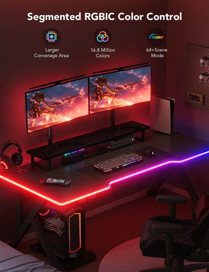Govee Neon Gaming Table Light - H61C3 Lighting Govee 
