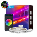 Govee RGBIC Wi-Fi + Bluetooth LED Strip Lights With Protective Coating (5M) - H619A Lighting Govee 