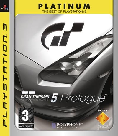 Gran Turismo 5 Prologue (Platinum) (R2) (No Manual- Fair condition) - PS3 Video Game Software Sony 