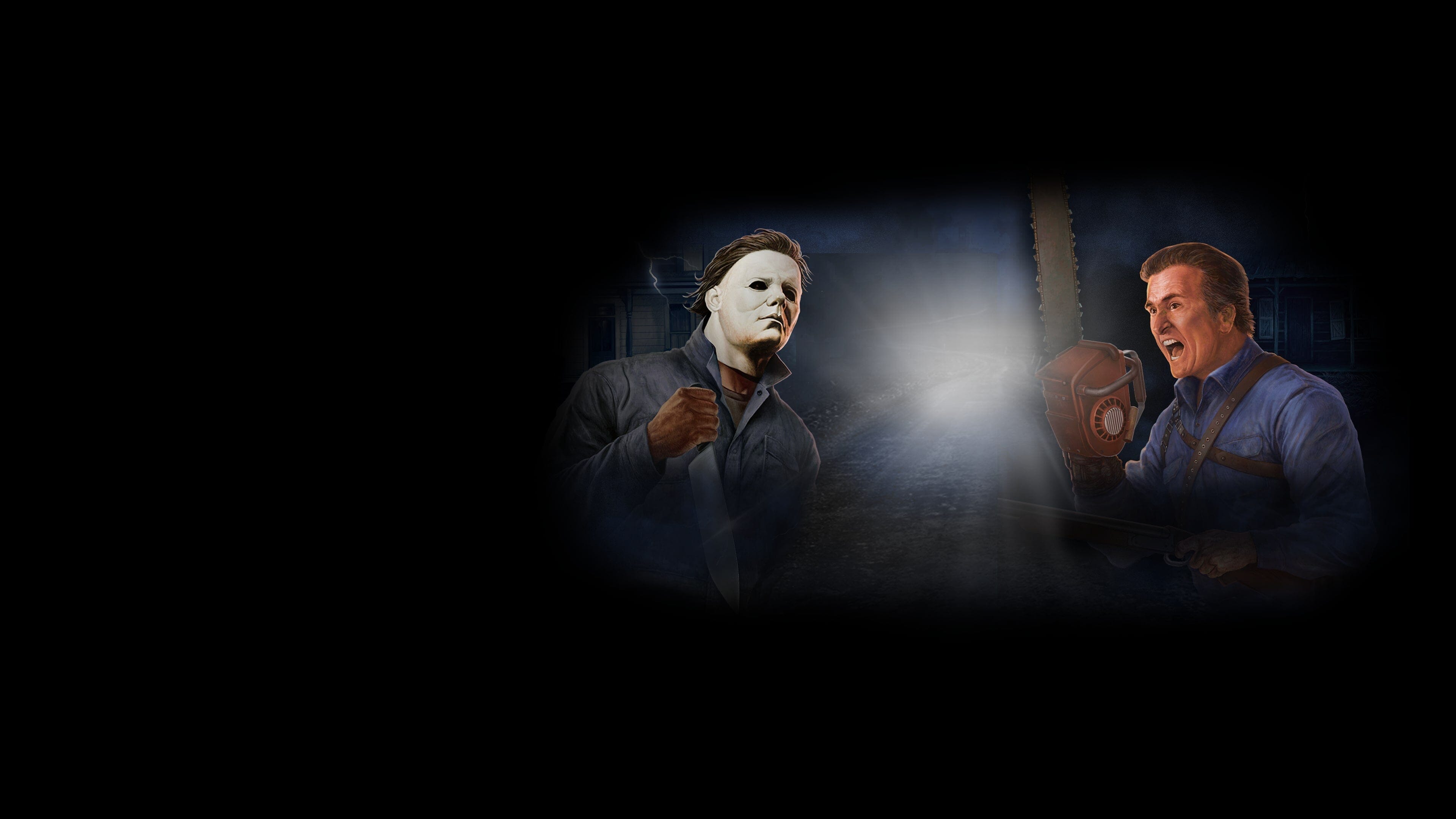 Halloween and Ash vs Evil Dead RetroRealms Double Feature (R1) - PS5 - official box art