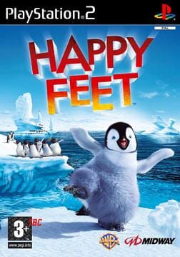Happy Feet (R2) (Good Condition- No Manual) - PS2 Video Game Software Midway 