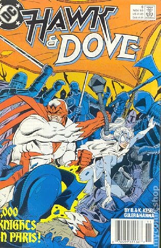 Hawk and Dove #6 - 1,000 Knights in Paris Comics DC Comics 