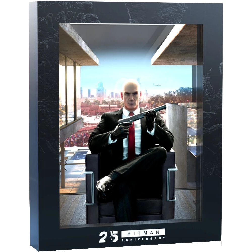 Hitman 25th Anniversary - "Chess Master" 3D Shadowbox