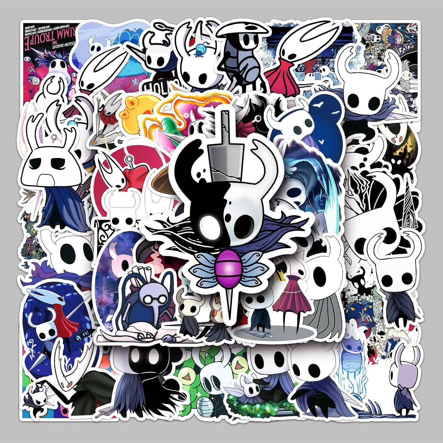 Hollow Knight Stickers (50pcs) Decorative Stickers Retro Games 