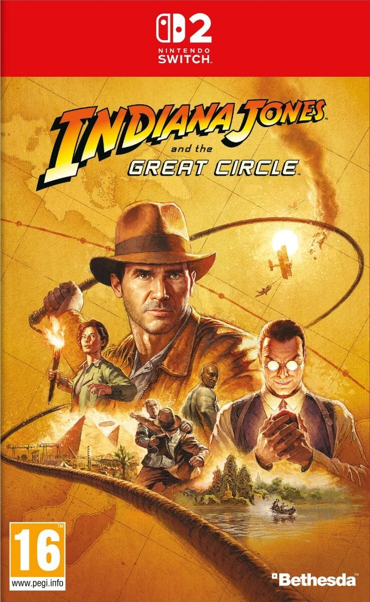 Indiana Jones and the Great Circle (R2) - Nintendo Switch 2 Video Game Software Bethesda 