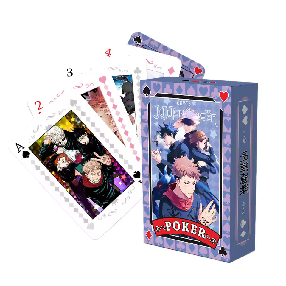 Jujutsu Kaisen Board Game Cards Retro Games 