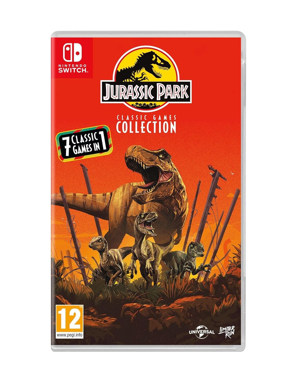 Jurassic Park Classic Games Collection (R2) - Nintendo Switch Video Game Software Limited Run Games 