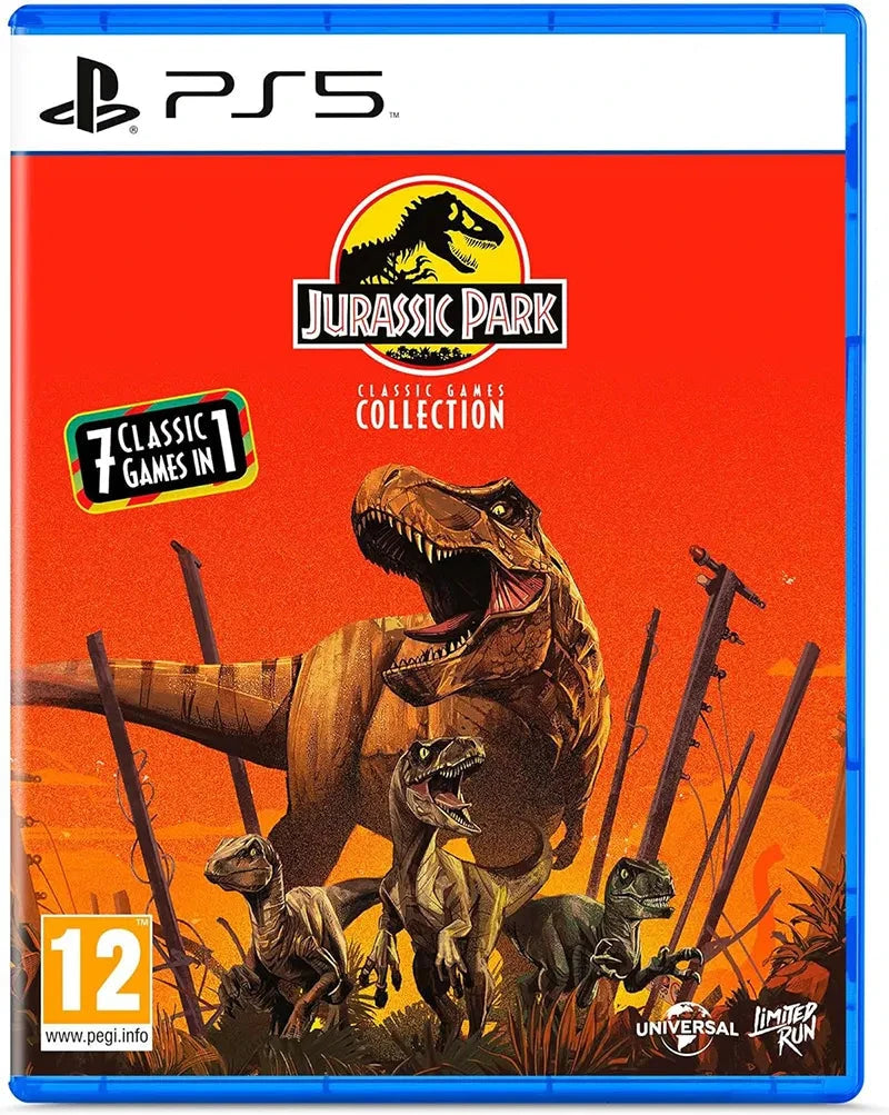 Jurassic Park: Classic Games Collection (R2) - PS5 Video Game Software Limited Run Games 