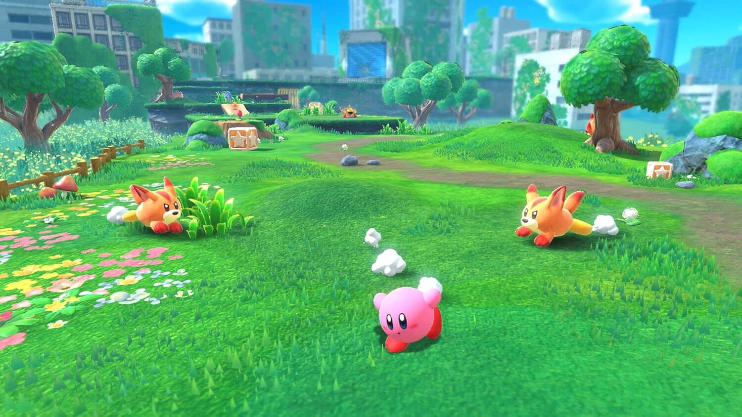 Kirby and The Forgotten Land + Star Crossed World - Nintendo Switch 2 Video Game Software Nintendo 