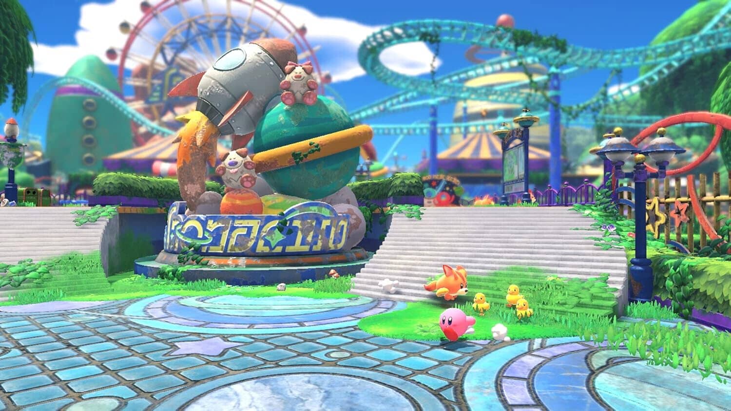 Kirby and The Forgotten Land + Star Crossed World - Nintendo Switch 2 Video Game Software Nintendo 