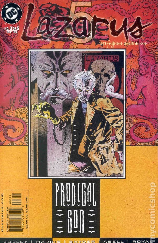 Lazarus #3 - Prodigal Son cover