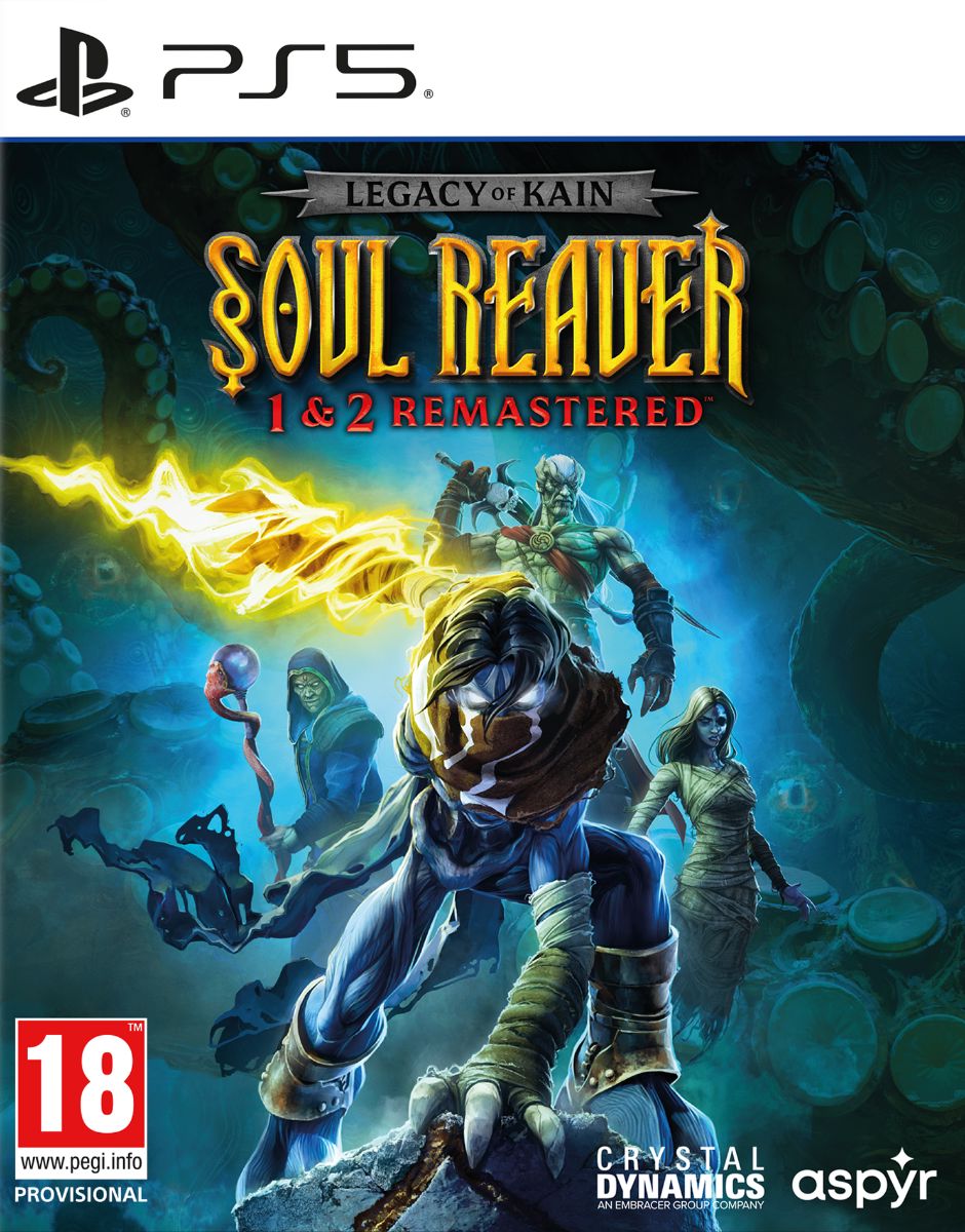 Legacy of Kain Soul Reaver 1&2 Remastered (R2) - PS5 Video Game Software Aspyr 