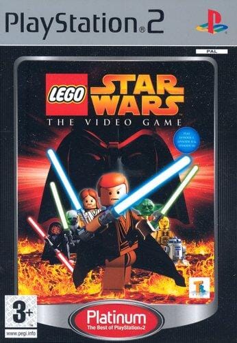 LEGO Star Wars: The Video Game (R2) (Very Good Condition- Complete In Box) - PS2 Video Game Software Lucas 