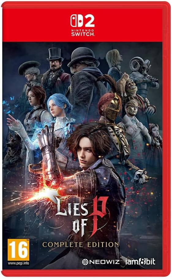 Lies of P: Complete Edition Nintendo Switch 2 box (The Game Collection UK)