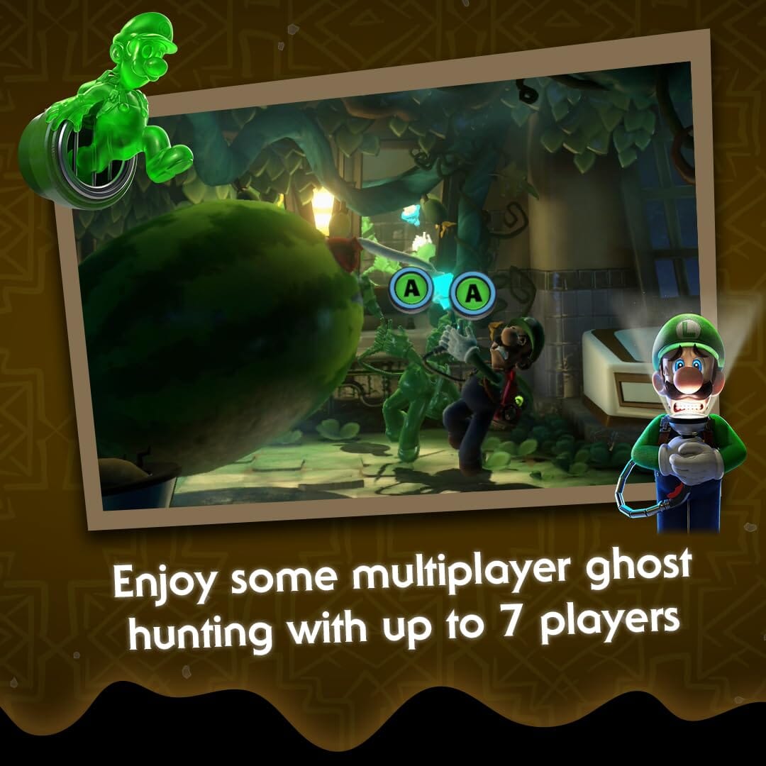Luigi's Mansion 3 (R1) - Nintendo Switch Video Game Software Nintendo 