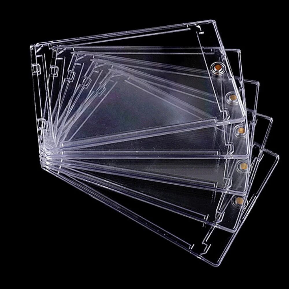 Magnetic Trading Card Holder 35PT - Clear (1 Piece) Trading Card Game Accessories Retro Games 