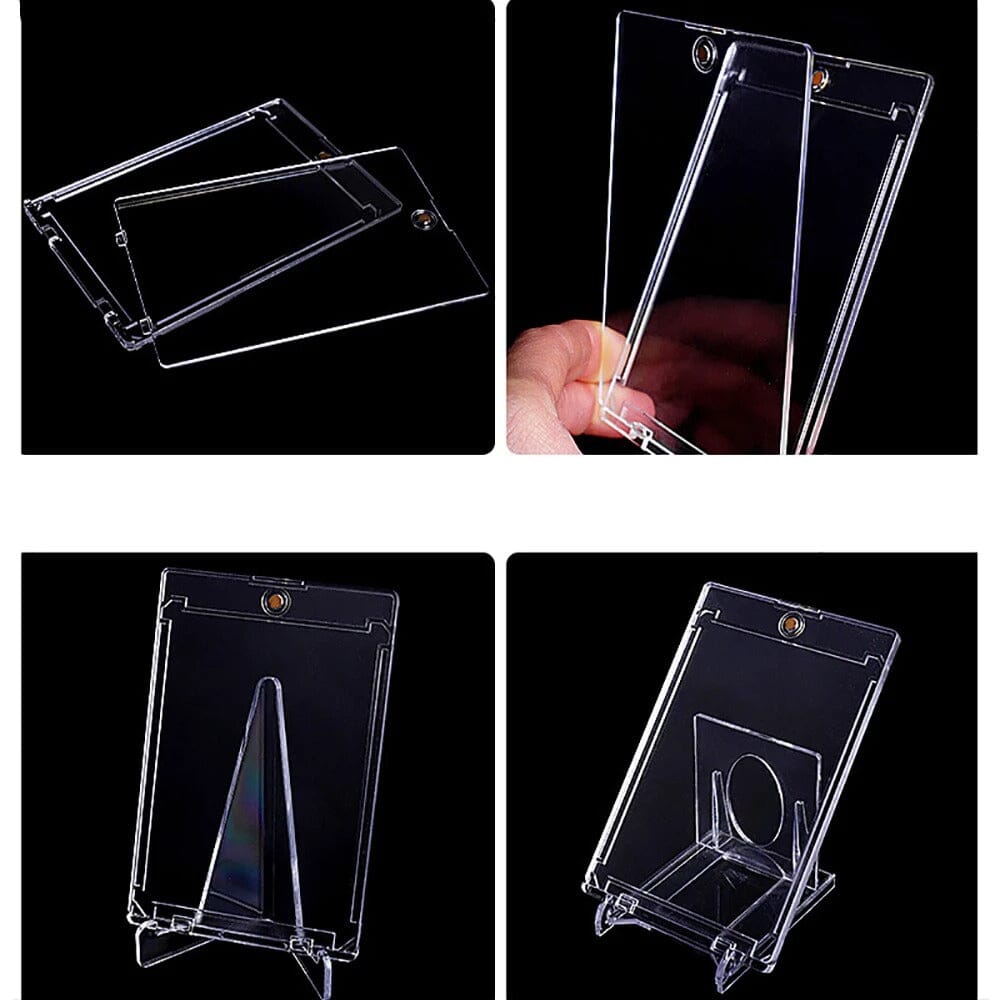 Magnetic Trading Card Holder 35PT - Clear (1 Piece) Trading Card Game Accessories Retro Games 