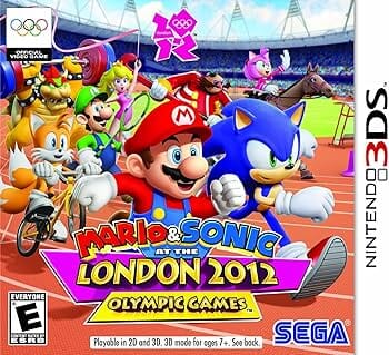Mario & Sonic at the London 2012 Olympic Games (R1) (Complete in Box - Very Good Condition) - 3DS Video Game Software Nintendo 