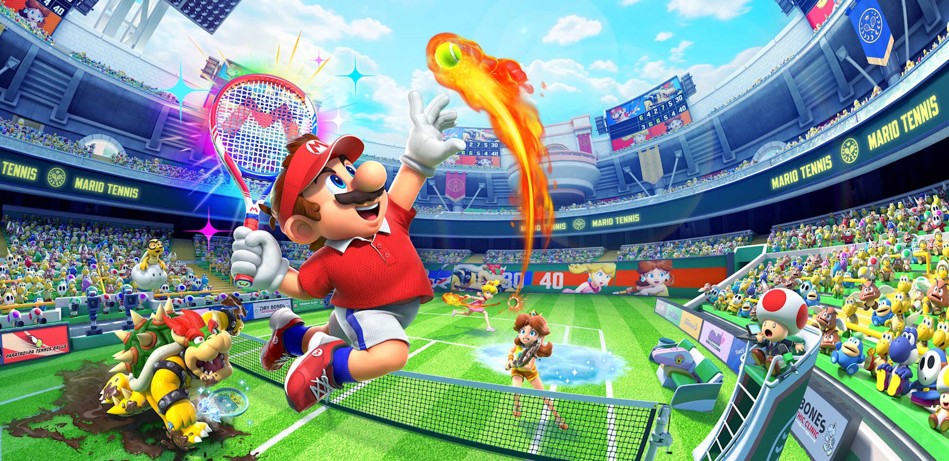 Mario Tennis Fever - Nintendo Switch 2 Video Game Software Nintendo 