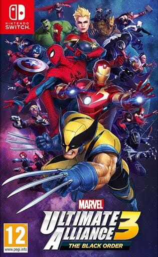 Marvel Ultimate Alliance 3: The Black Order (R2) (No Manual - Very Good) - Nintendo Switch Video Game Software Nintendo 