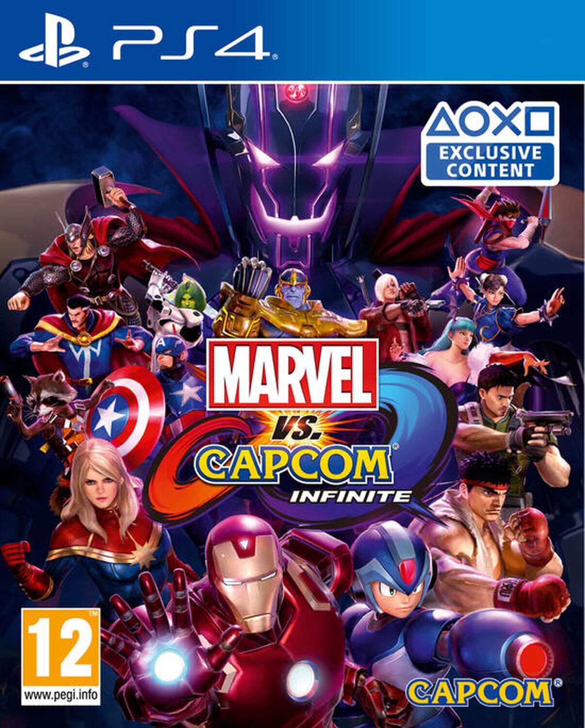 Marvel vs Capcom Infinite (R2) - PS4 cover