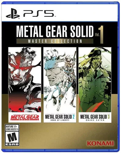 Metal Gear Solid Master Collection Vol.1 (R1) - PS5 Video Game Software Konami 