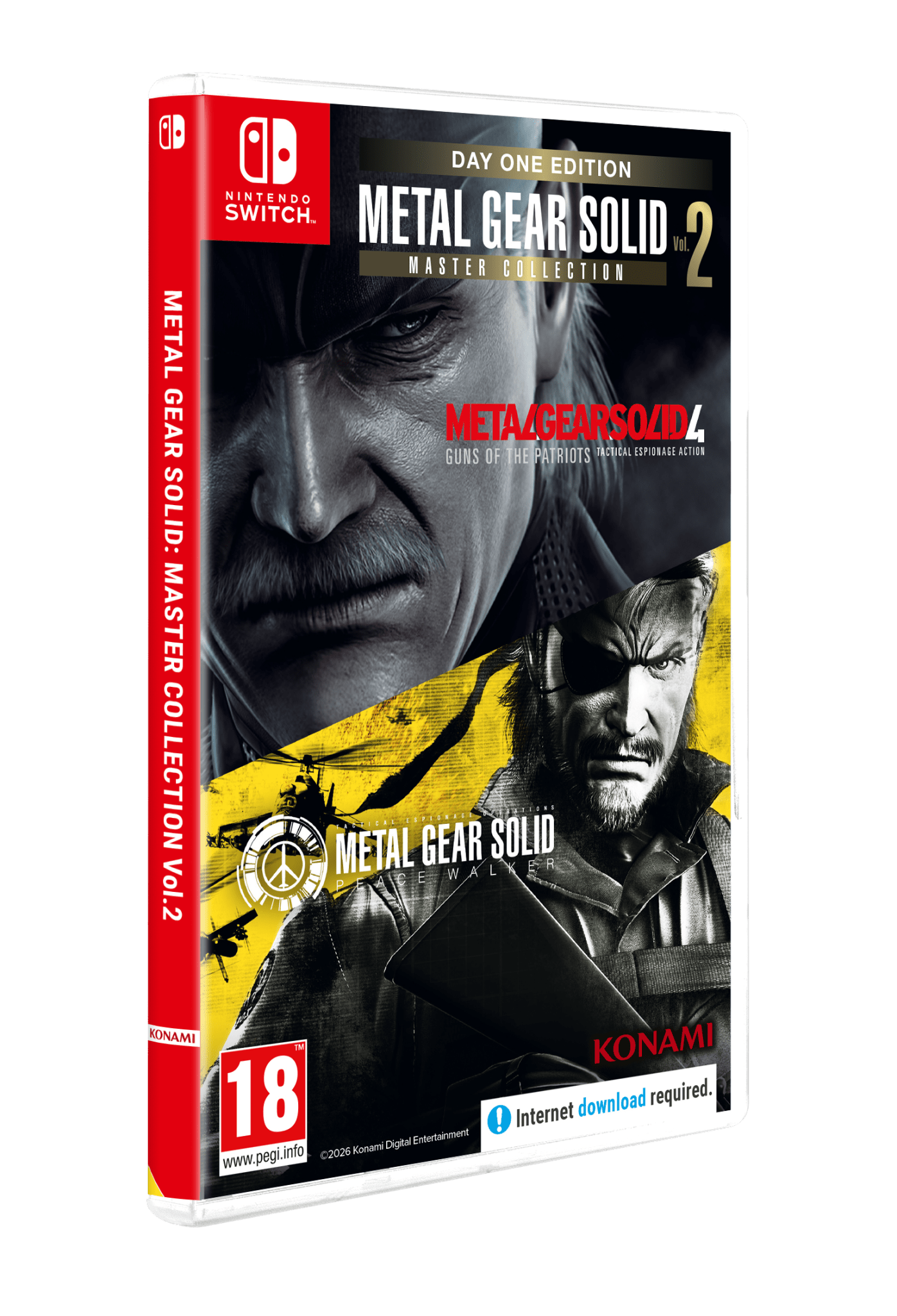 Metal Gear Solid Master Collection Vol.2 (Day One Edition) (R2) - Nintendo Switch