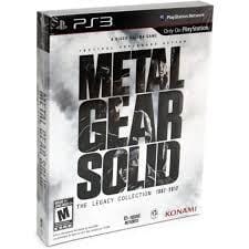 Metal Gear Solid: The Legacy Collection [Artbook Bundle] (Complete In Box - Like New) - PS3 Video Game Software Konami 