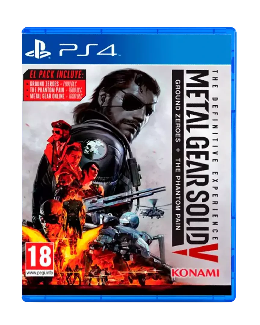 Metal Gear Solid V: The Definitive Experience (R2) - PS4 Video Game Software Konami 