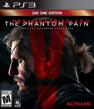 Metal Gear Solid V: The Phantom Pain - Day One Edition (R1) (No Manual- Very Good Condition) - PS3